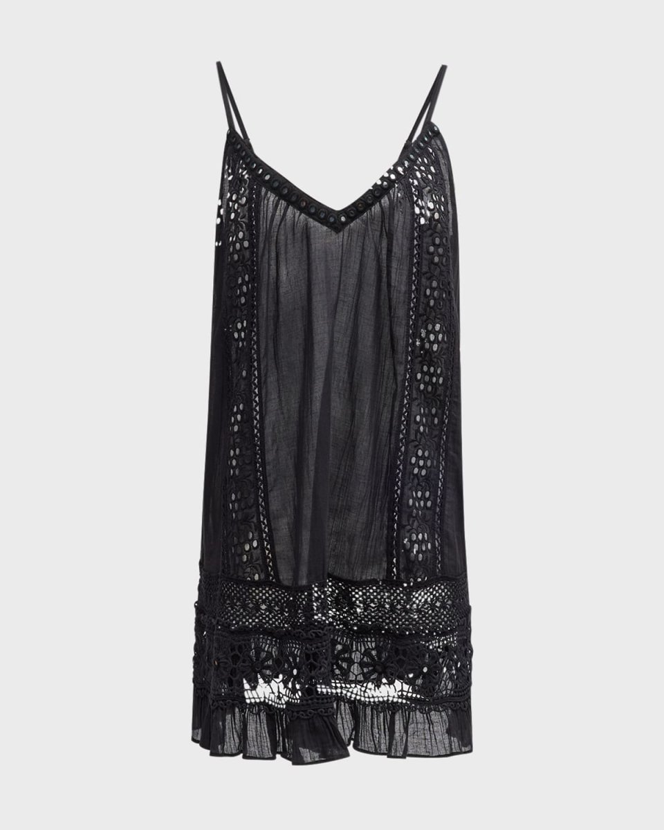 Laylah Crochet Mini Dress
